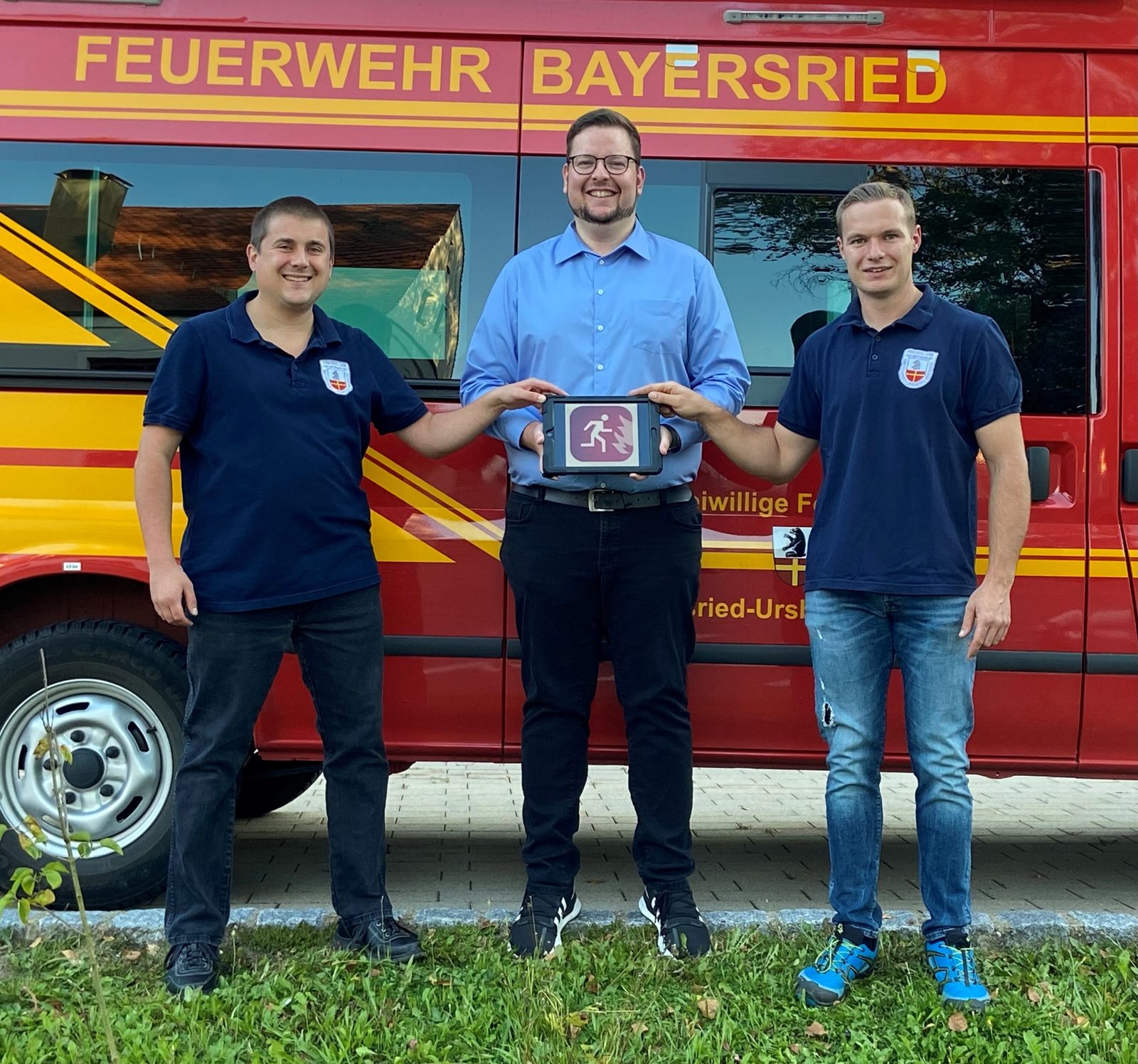 Spende für die Freiwillige Feuerwehr Bayersried-Ursberg-Premach